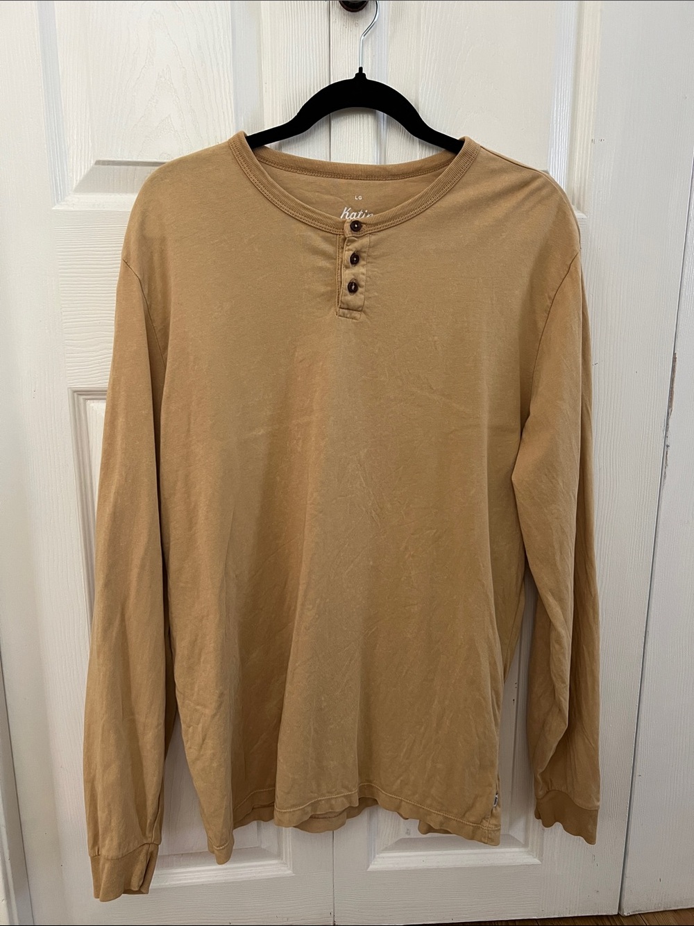 Katin Long-Sleeve 100% Cotton Henley Shirt